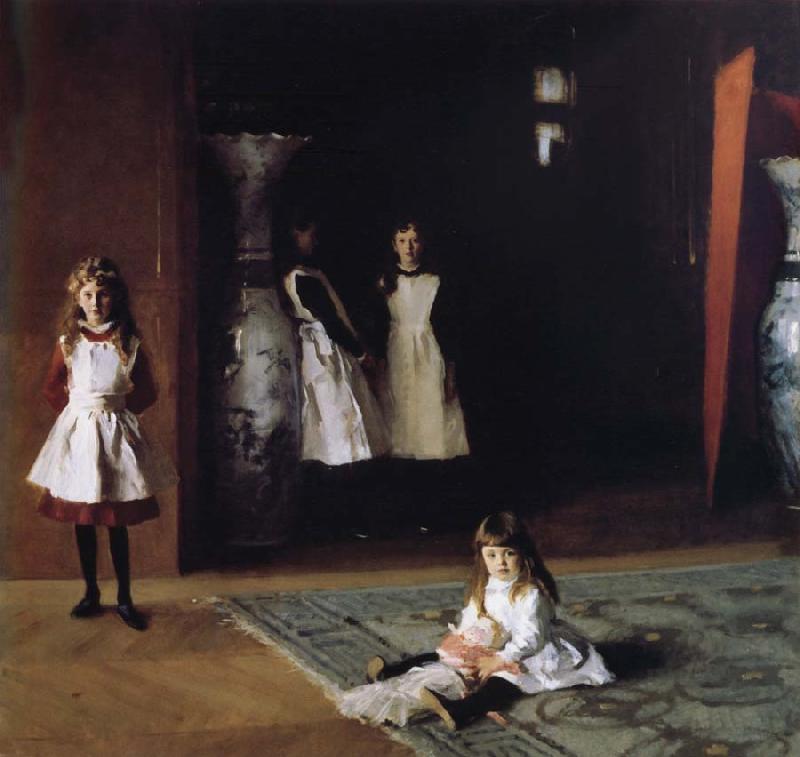 John Singer Sargent The Daughters of Edward D.Boit oil painting image